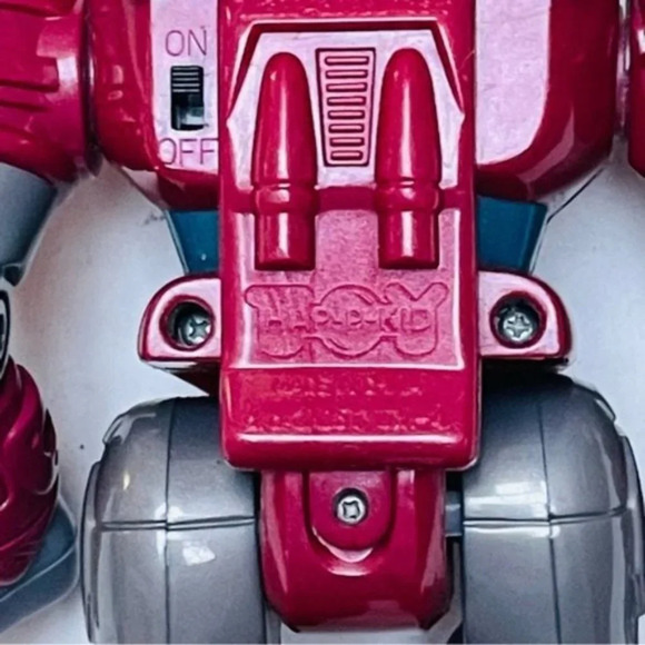 Hap A Kid Mars Robot Attack Kids Toy 7 Inch Action Figure Not Working Condition - Picture 7 of 10